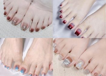 nail chân xinh