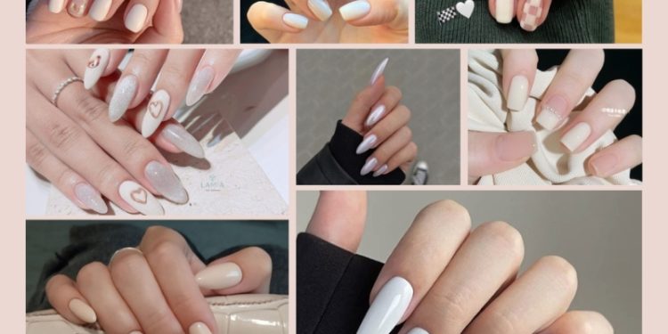nail trắng đẹp