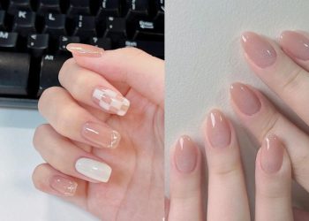 mẫu nail màu pastel