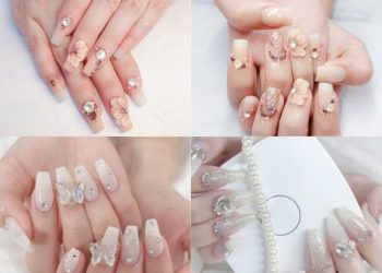 mẫu nail chụp ảnh cưới