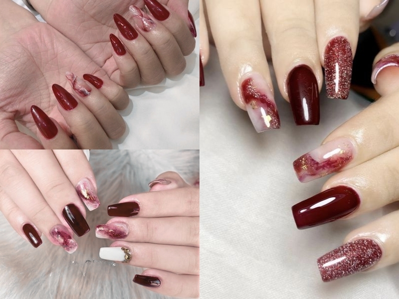 Ưu điểm của nail đỏ mận