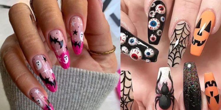 17+ Mẫu Nail Halloween Thời Thượng Phong Cách NHất
