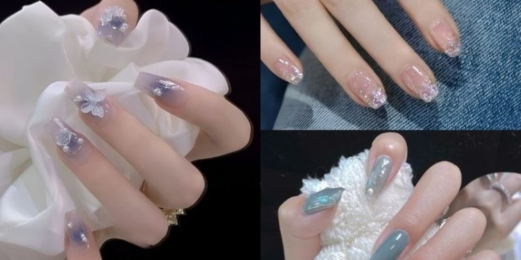 mẫu nail đi đám cưới