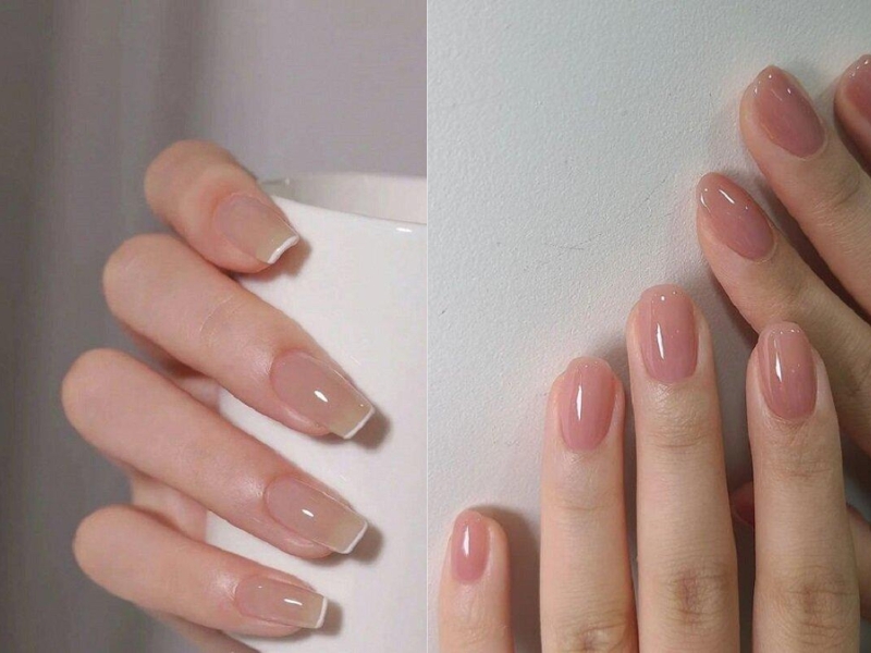 Clean Girl - Nail mùa thu đẹp cho mọi cô gái