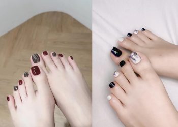 mẫu nail chân đẹp