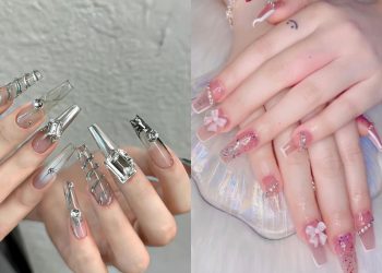 mẫu nail sang