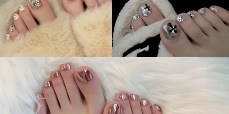 nail chân đính đá